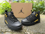 Authentic Air Jordan 12 Retro “Black Taxi”