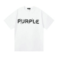 Purple Brand Short Round Collar T-shirt S-XL (163)