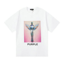 Purple Brand Short Round Collar T-shirt S-XL (22) Purple Brand Short Round Collar T-shirt S-XL (22)