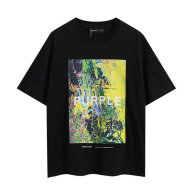 Purple Brand Short Round Collar T-shirt S-XL (143)