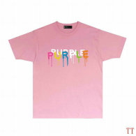 Purple Brand Short Round Collar T-shirt S-XXL (39)