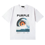 Purple Brand Short Round Collar T-shirt S-XL (66)