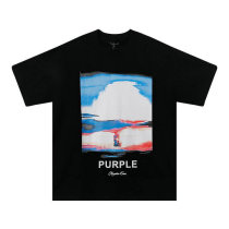Purple Brand Short Round Collar T-shirt S-XL (116) Purple Brand Short Round Collar T-shirt S-XL (116)