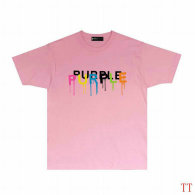 Purple Brand Short Round Collar T-shirt S-XXL (38)
