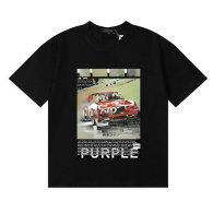 Purple Brand Short Round Collar T-shirt S-XL (77)