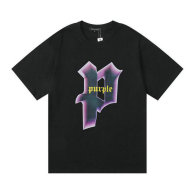 Purple Brand Short Round Collar T-shirt S-XL (44)