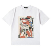 Purple Brand Short Round Collar T-shirt S-XL (83) Purple Brand Short Round Collar T-shirt S-XL (83)