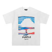 Purple Brand Short Round Collar T-shirt S-XL (115) Purple Brand Short Round Collar T-shirt S-XL (115)