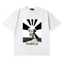 Purple Brand Short Round Collar T-shirt S-XL (91) Purple Brand Short Round Collar T-shirt S-XL (91)