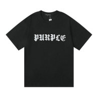Purple Brand Short Round Collar T-shirt S-XL (156)