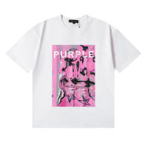 Purple Brand Short Round Collar T-shirt S-XL (109) Purple Brand Short Round Collar T-shirt S-XL (109)