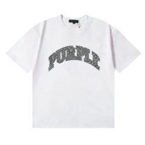 Purple Brand Short Round Collar T-shirt S-XL (111) Purple Brand Short Round Collar T-shirt S-XL (111)
