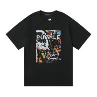 Purple Brand Short Round Collar T-shirt S-XL (34)
