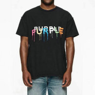 Purple Brand Short Round Collar T-shirt S-XL (128)