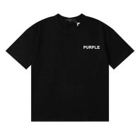 Purple Brand Short Round Collar T-shirt S-XL (50)