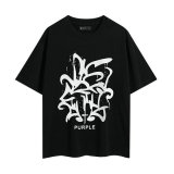 Purple Brand Short Round Collar T-shirt S-XL (151)