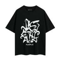 Purple Brand Short Round Collar T-shirt S-XL (151)