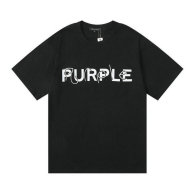 Purple Brand Short Round Collar T-shirt S-XL (162)