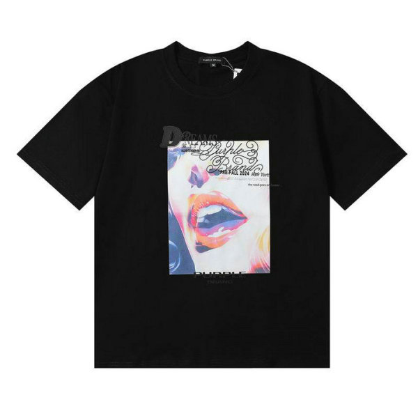 Purple Brand Short Round Collar T-shirt S-XL (161)