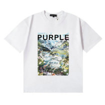 Purple Brand Short Round Collar T-shirt S-XL (101) Purple Brand Short Round Collar T-shirt S-XL (101)