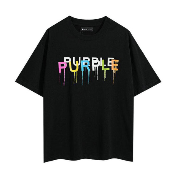 Purple Brand Short Round Collar T-shirt S-XL (140)