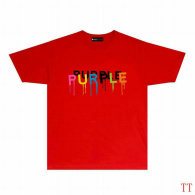 Purple Brand Short Round Collar T-shirt S-XXL (35)