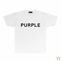 Purple Brand Short Round Collar T-shirt S-XXL (23) Purple Brand Short Round Collar T-shirt S-XXL (23)