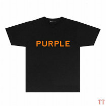 Purple Brand Short Round Collar T-shirt S-XXL (20) Purple Brand Short Round Collar T-shirt S-XXL (20)