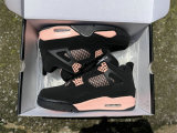 Authentic Air Jordan 4 Black/Pink