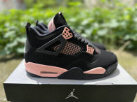 Authentic Air Jordan 4 Black/Pink