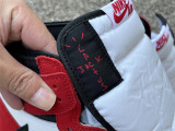 Authentic Travis Scott x Air Jordan 1 White Red