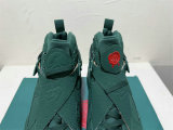 Authentic Air Jordan 8 Retro Dark Green