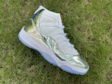 Authentic Air Jordan 11 Silver/White