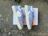 OFF-WHITE 3.0 Court Low Top Blue