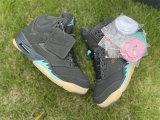 Authentic SoleFly x Air Jordan 5 Black/Aurora Green