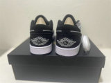 Authentic Air Jordan 1 Low Black/Grey