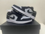 Authentic Air Jordan 1 Low Black/Grey
