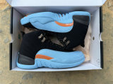 Authentic Air Jordan 12 Retro Month/Black