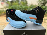 Authentic Air Jordan 12 Retro Month/Black