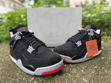 Authentic  Air Jordan 4 Bred 2026