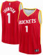 Youth Houston Rockets Amen Thompson Fanatics Red Fast Break Replica Jersey - Icon Edition