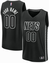 Youth Brooklyn Nets Fanatics Black Fast Break Custom Jersey - Statement Edition Youth Brooklyn Nets Fanatics Black Fast Break Custom Jersey - Statement Edition