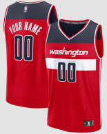 Youth Washington Wizards Fanatics Red Fast Break Custom Jersey - Icon Edition