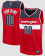 Youth Washington Wizards Fanatics Red Fast Break Custom Jersey - Icon Edition