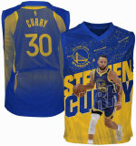 Youth Golden State Warriors Stephen Curry Outerstuff Royal Icon Play Jersey