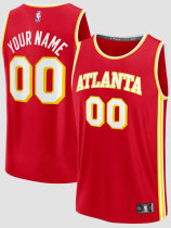 Youth Atlanta Hawks Fanatics Red Fast Break Custom Jersey - Icon Edition Youth Atlanta Hawks Fanatics Red Fast Break Custom Jersey - Icon Edition