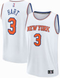 Men's New York Knicks Josh Hart Fanatics White Fast Break Replica Player Jersey - Association Edition