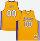 Men's Los Angeles Lakers Mitchell & Ness x Playboi Carti Gold 1999-00 Swingman Jersey
