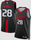 Unisex Houston Rockets Alperen Şengün Jordan Brand Black Swingman Jersey - Statement Edition