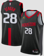 Unisex Houston Rockets Alperen Şengün Jordan Brand Black Swingman Jersey - Statement Edition
